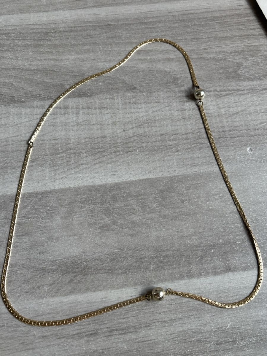 Catenine: Collier doré pour femme – Usato da Chêne-Bourg venduto da iva_6fxv 2