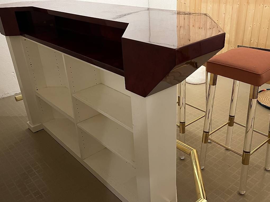 Ladenausstattungen & Messebau: Bar mit 4 Stühlen – Gebraucht aus Luzern von Poldi2 2