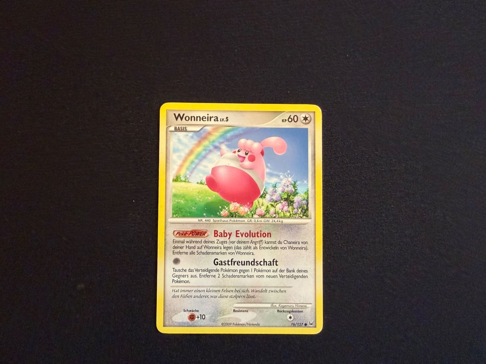 Pokémon Sammelbilder & Trading cards: Wonneira / 76/127 / Platinum / 2009 – Gebraucht aus Zürich von mountainwizard00