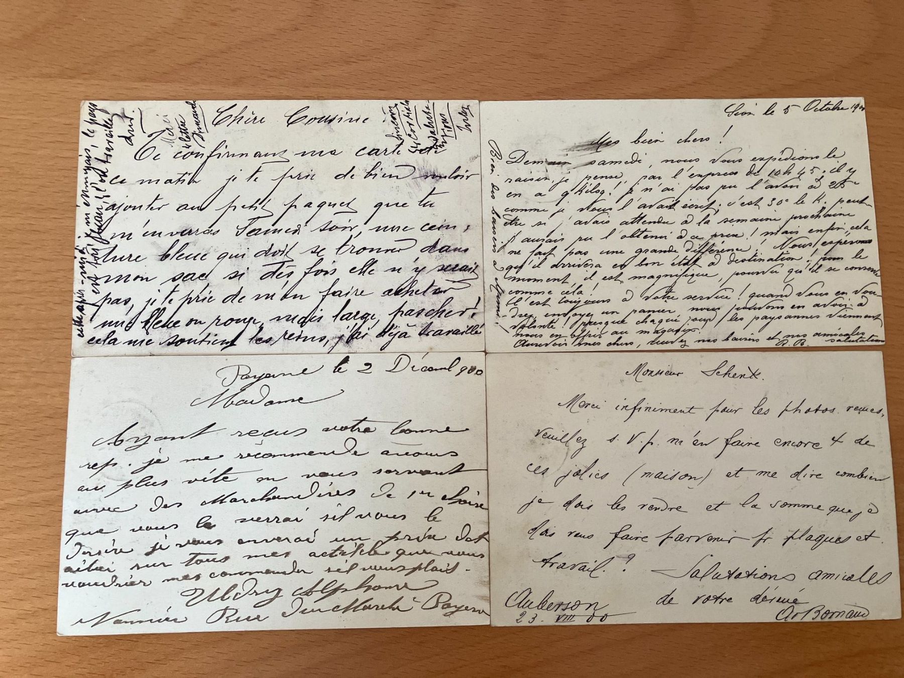 Alle Briefmarken: 4 Postkarten – Neu (gemäss Beschreibung) aus Koblenz von Markenhimmel 1