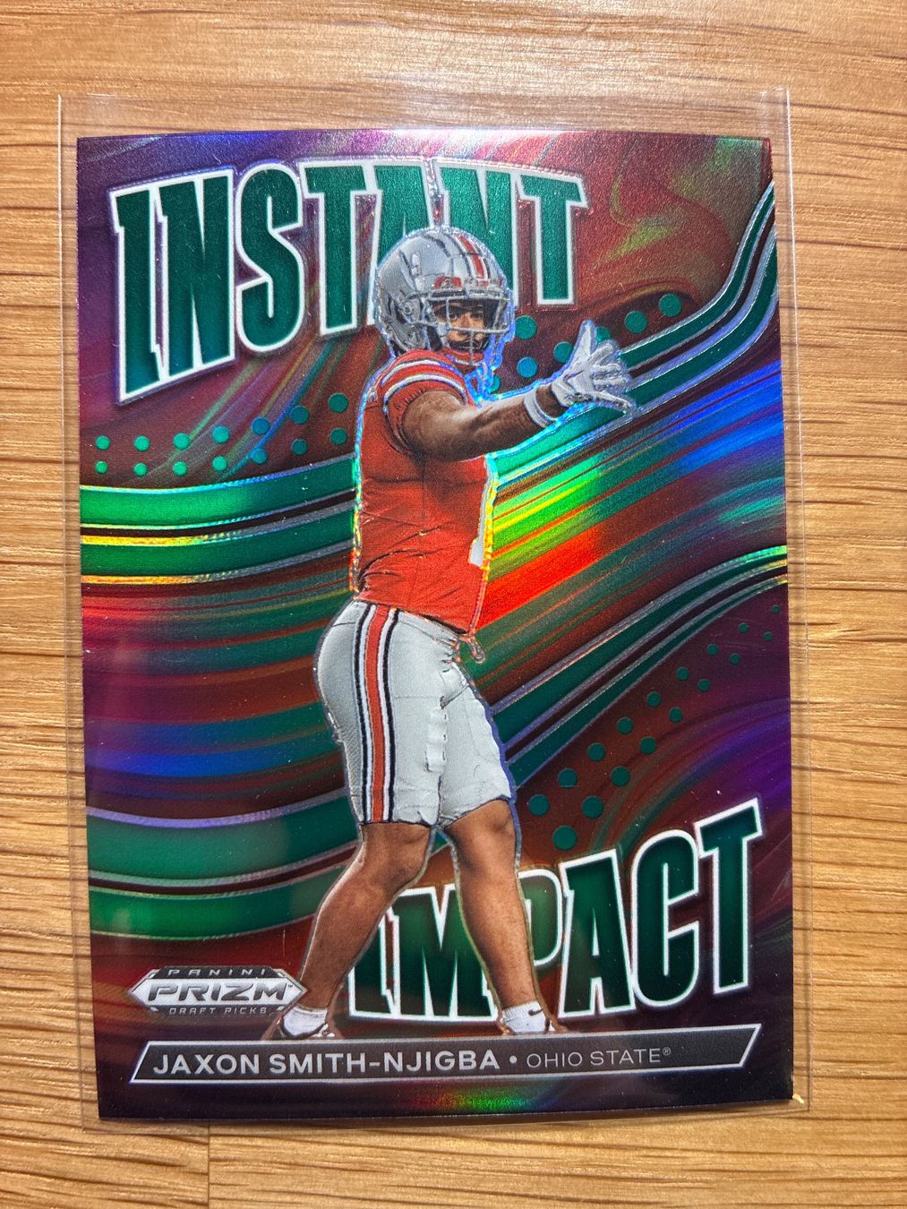 Topps Carte collezionabili: Panini Prizm Jaxon Smith-Njigba Green – Usato da Wangenried venduto da Garagara