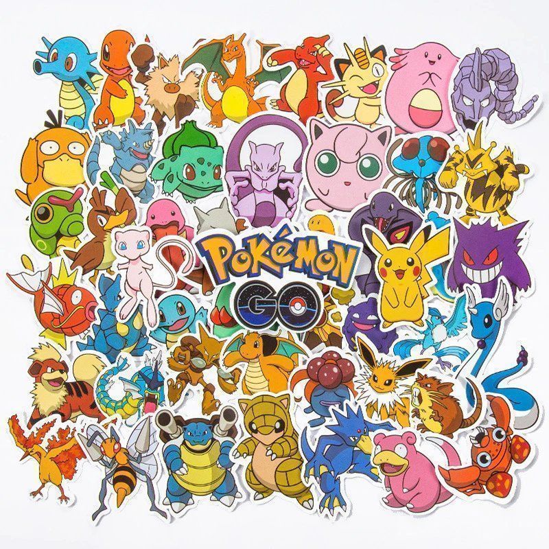 Pokémon Carte collezionabili: 100 Pokémon Stickers – Nuovo e nell'imballaggio originale da Oensingen venduto da CSCollectors 1