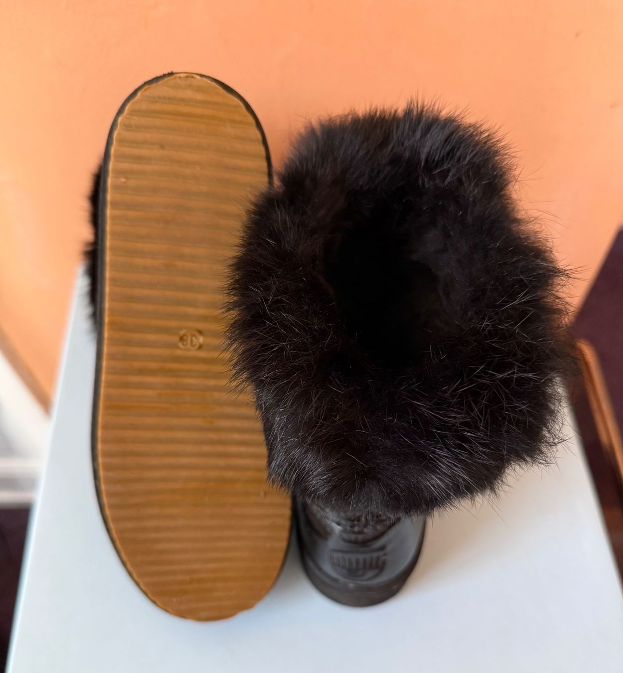 Scarpe da donna: ChiaraFerragni black glitter  boots Gr. 38 – Usato da Pfäffikon ZH venduto da Margot1 3