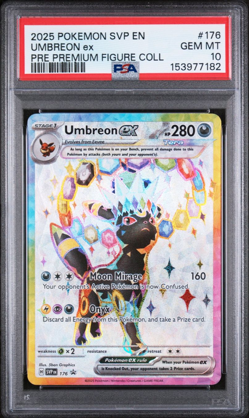 Pokémon Carte collezionabili: PSA 10 Umbreon ex 176 EN – Usato da Obergerlafingen venduto da collector-shop.ch