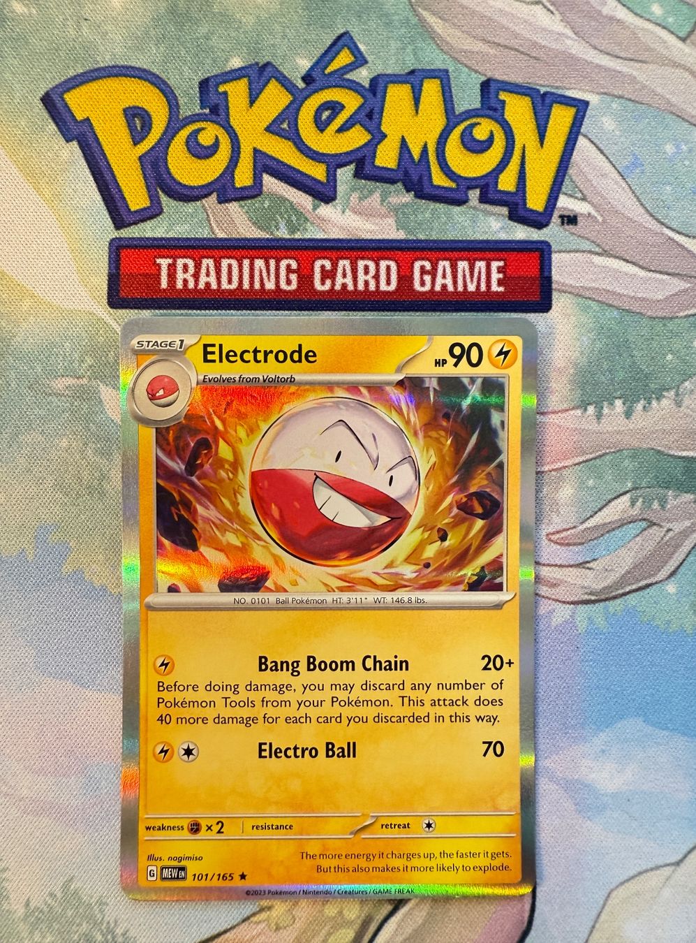Karten: Electrode Holo (Deck 151) 101/165 – Neu (gemäss Beschreibung) aus Sempach von R-G