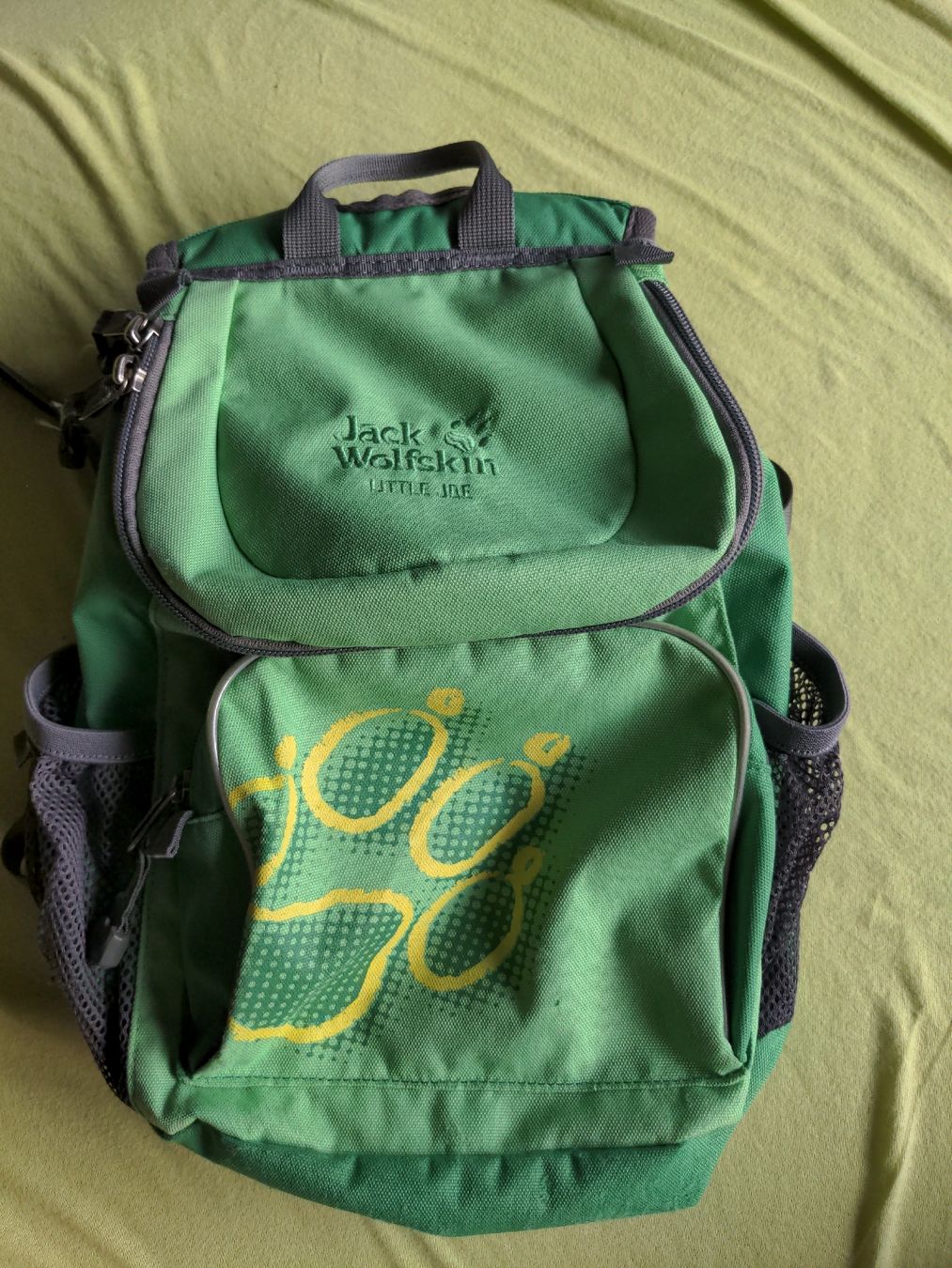 Jack Wolfskin Zaini: Jack Wolfskin Kinderrucksack Little Joe – Usato da Rickenbach Sulz venduto da sunshine213