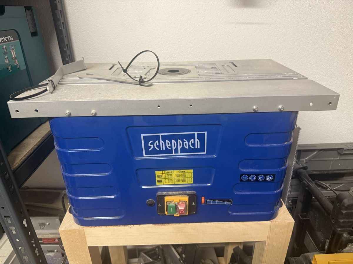 Scheppach Alle Maschinen: Scheppach HF60 - fraiseuse sur table  – Gebraucht aus Courfaivre von Devens28
