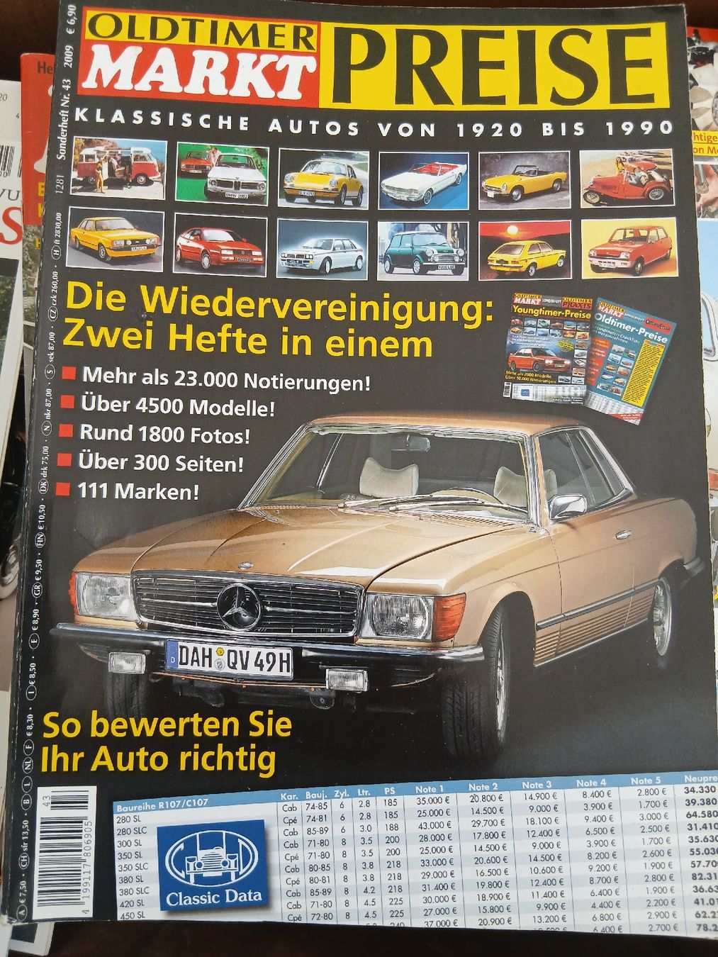 Bücher: OldtimerMarkt PreiseKatalog 2009 nr43 – Gebraucht aus Safenwil von saavo