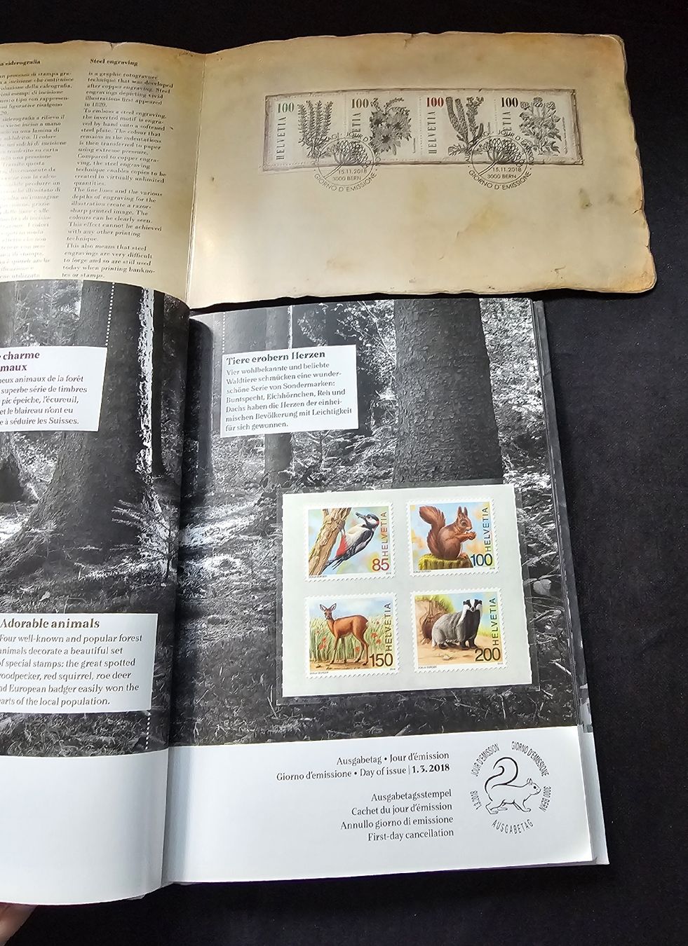 Alle Briefmarken: Schweizer Briefmarken Jahrbuch 2018 - Komplett! Inkl. Folder – Neu (gemäss Beschreibung) aus Wangen b. Olten von ErikaK06 3