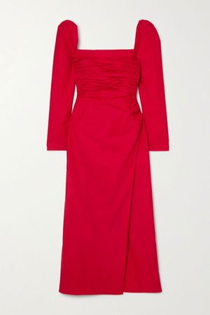 Reformation Cotton Midi Dress