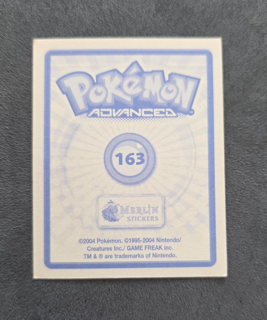 Pokémon Sammelbilder & Trading cards: Pokémon Advanced Merlin Sticker Topps selten – Neu (gemäss Beschreibung) aus Roggwil BE von S_Cards 1