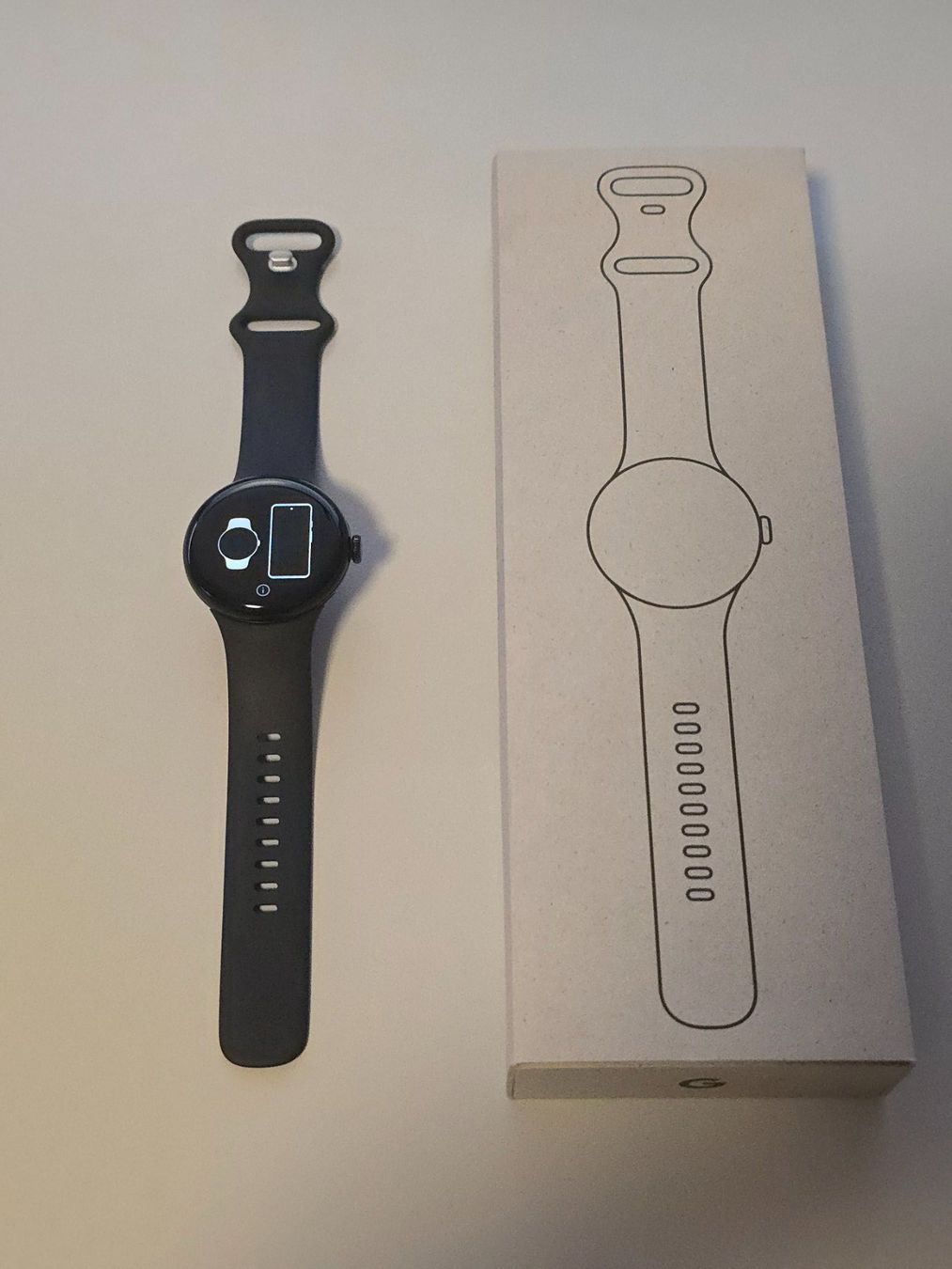 Google Smartwatch: Google Pixel Watch 3 41mm | Aluminium, Schwarz – Usato da Zürich venduto da Miscellaneous_