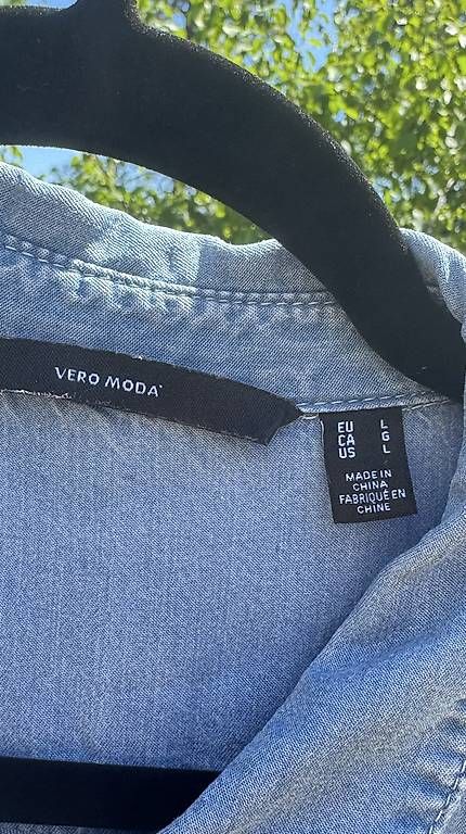 Vestiti: Jeanskleid Vero Moda Gr. L – Usato da Reinach BL venduto da Enodel 1