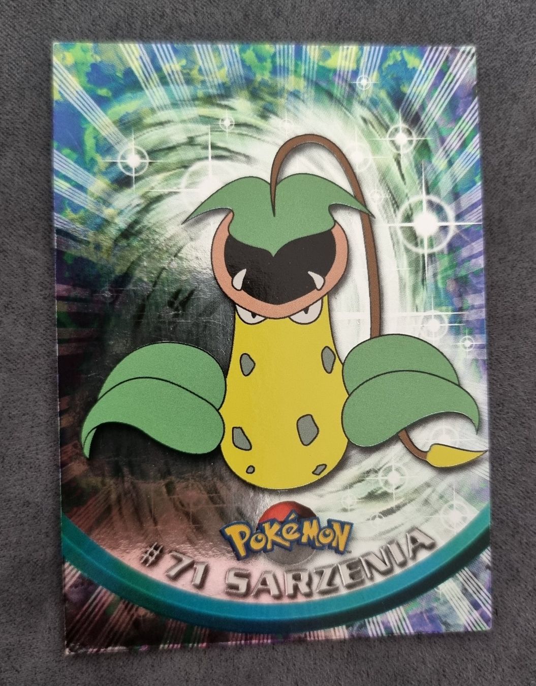 Pokémon Carte collezionabili: Pokémon Topps Holo blau #71 Sarzenia – Usato da Roggwil BE venduto da S_Cards 2