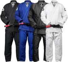 Gold BJJ / Jiu Jitsu Foundation Gi (weiss, Grösse A2)