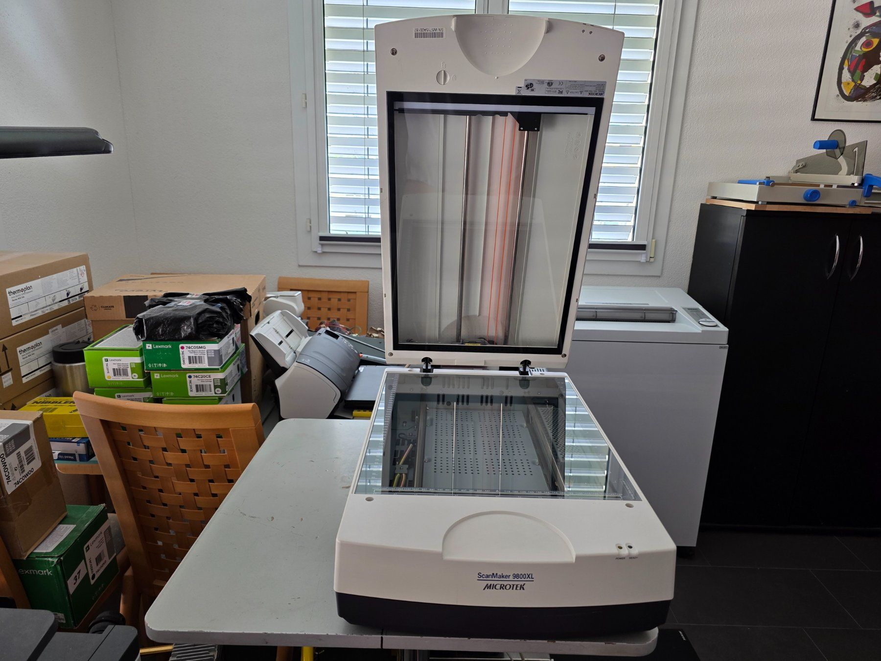 Scanner: A3-Scanner Microtek ScanMaker 9800XL Plus + TMA1600 Durchlic – Usato da Safenwil venduto da gudda 1