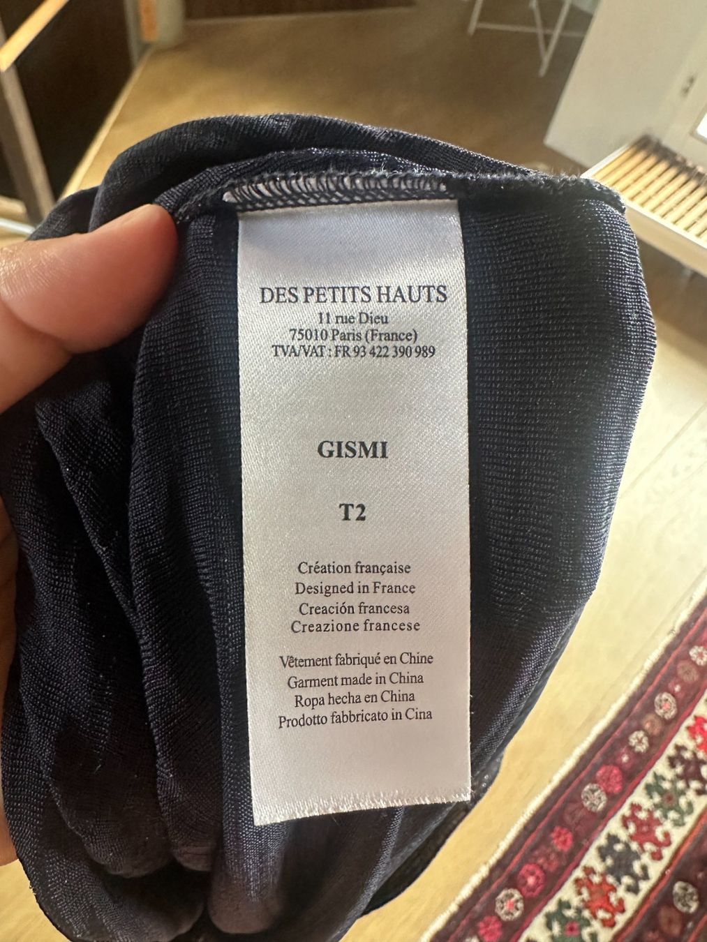 Des Petits Hauts Top: Petits Hauts glitzer top – Usato da Zürich venduto da honeybunny91 2