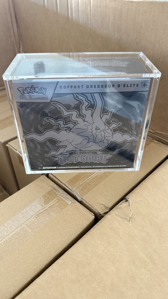 Pokémon Carte collezionabili: Protection ETB acryliques  – Nuovo e nell'imballaggio originale da Marly venduto da Ddourka95
