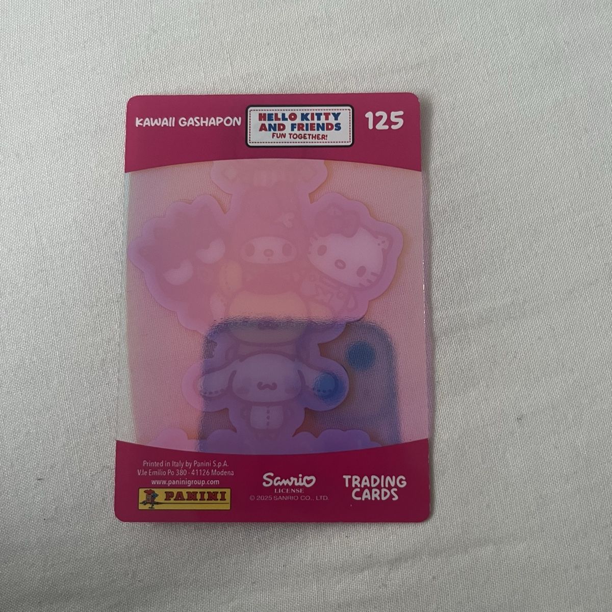 N.125 Crystal Shine Super rare Hello Kitty and Friends (Neuf (Voir ...