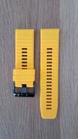 Garmin Fenix 3/5/6.. Silikon Armband 26mm gelb + Kappe