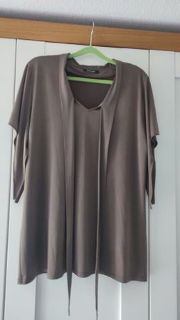 2 Oberteile Niederberger Farbe, taupe & d'grau, Gr 42