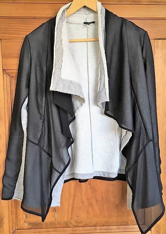 Giacche: Kenny S. Jacke grau/schwarz Gr. 38 – Nuovo (secondo la descrizione) da Thun venduto da urs_p58q