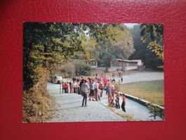 AK Tessin Arcegno Casa Pestalozzi animata 1974