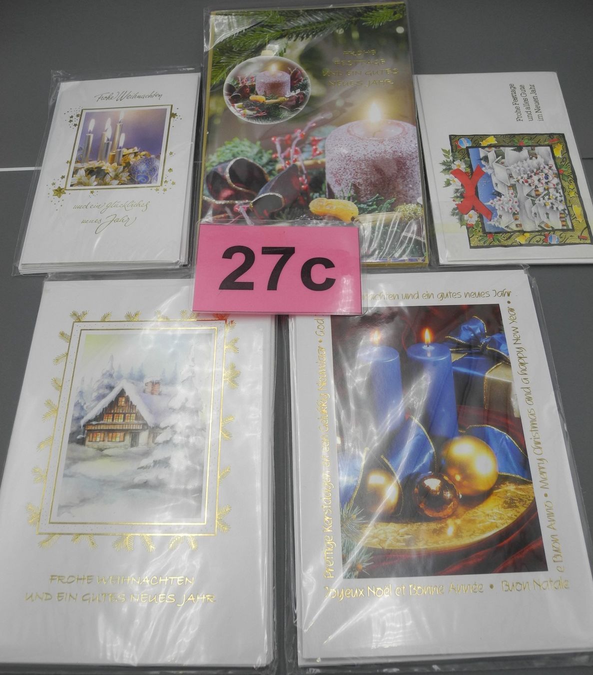 Cartoline: 22 Weihnachtskarten, div. Motive, Nr. 27c – Nuovo e nell'imballaggio originale da Kottwil venduto da Crazyrolf