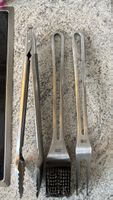 Grillbesteck Set Jamie Oliver Edelstahl 3-teilig gebraucht