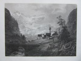 GÖSCHENEN STAHLSTICH