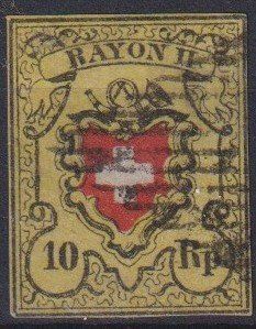Alle Briefmarken: Sehr schöne Rayon 16II +++ – Gebraucht aus Samnaun-Compatsch von Muckimu