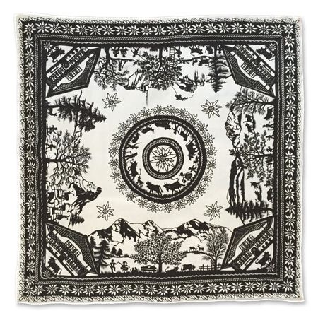 Seidenfoulards, Foulards,  100% Seide