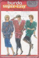 BURDA SUPER EASY SCHNITTMUSTER, 6213