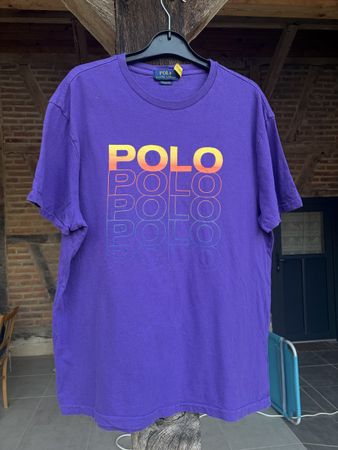 T-shirt Ralph Lauren violet - Taille M