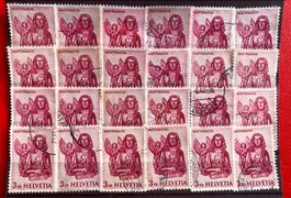 Nr.381 Steckkarte mit Stempel