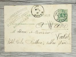 TR13 Carte Postale + Timbre Belgique 19xx