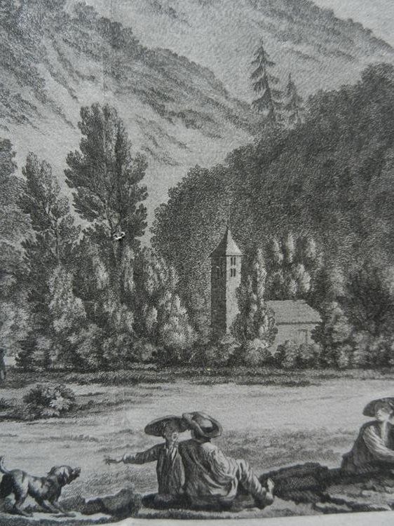 Stiche: Vue de Saint Paul Arbedo – Gebraucht aus Risch von Rischli15 6