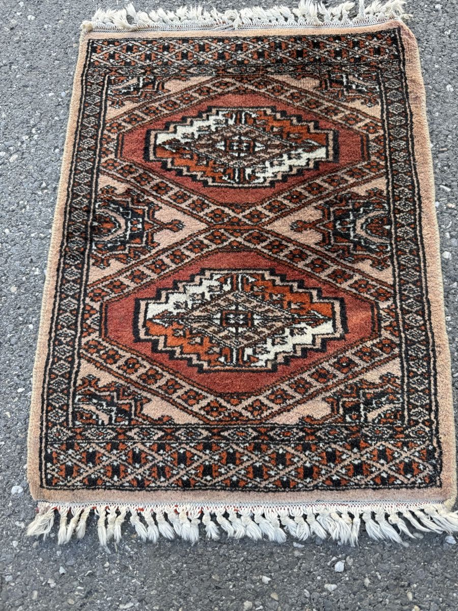 Teppiche: Orientteppich  Handgefertigt 65x48 cm  – Gebraucht aus Büron von Filadefia-888 1