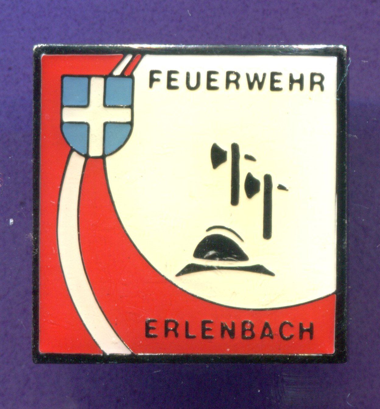 Placchette & Badge: Feuerwehr  ERLENBACH – Usato da Winterthur venduto da Sammleroase