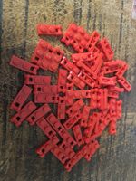 lego 60478 lot de 60 pièces Red Plate, Modified 1 x 2