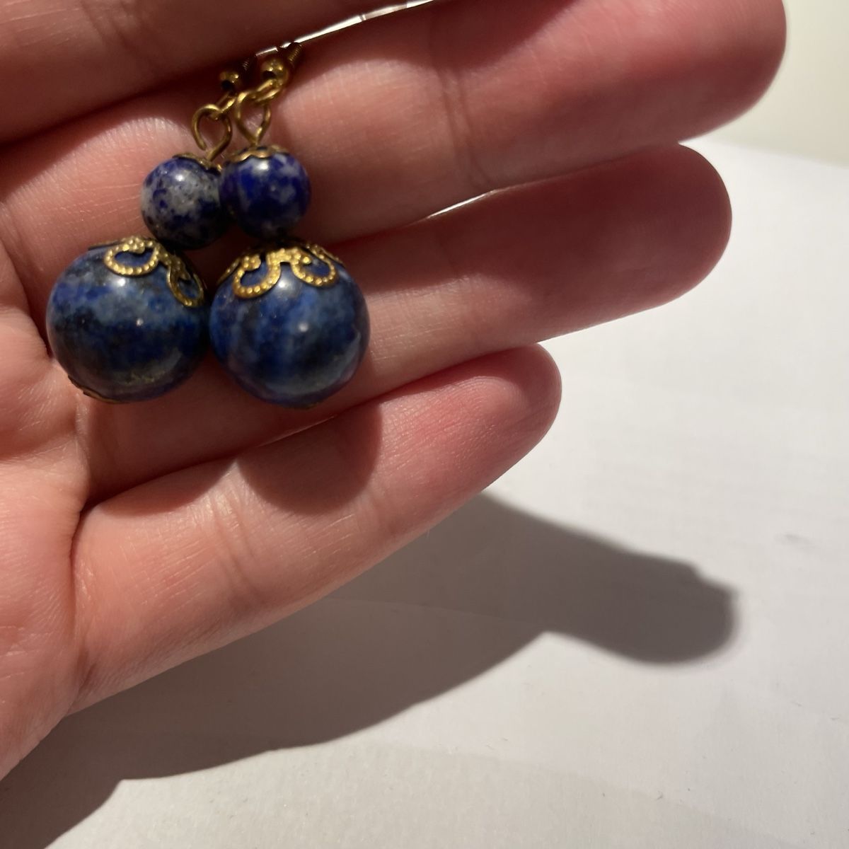 Orecchini pendenti & Orecchini a lobo: Ohrringe Lapislazuli, Sodalith – Nuovo (secondo la descrizione) da Bellach venduto da Lapislazuli_blues 2