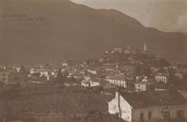 Bellinzona TI panorama con Castello d’Uri
