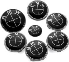 BMW Emblem Set in schwarz