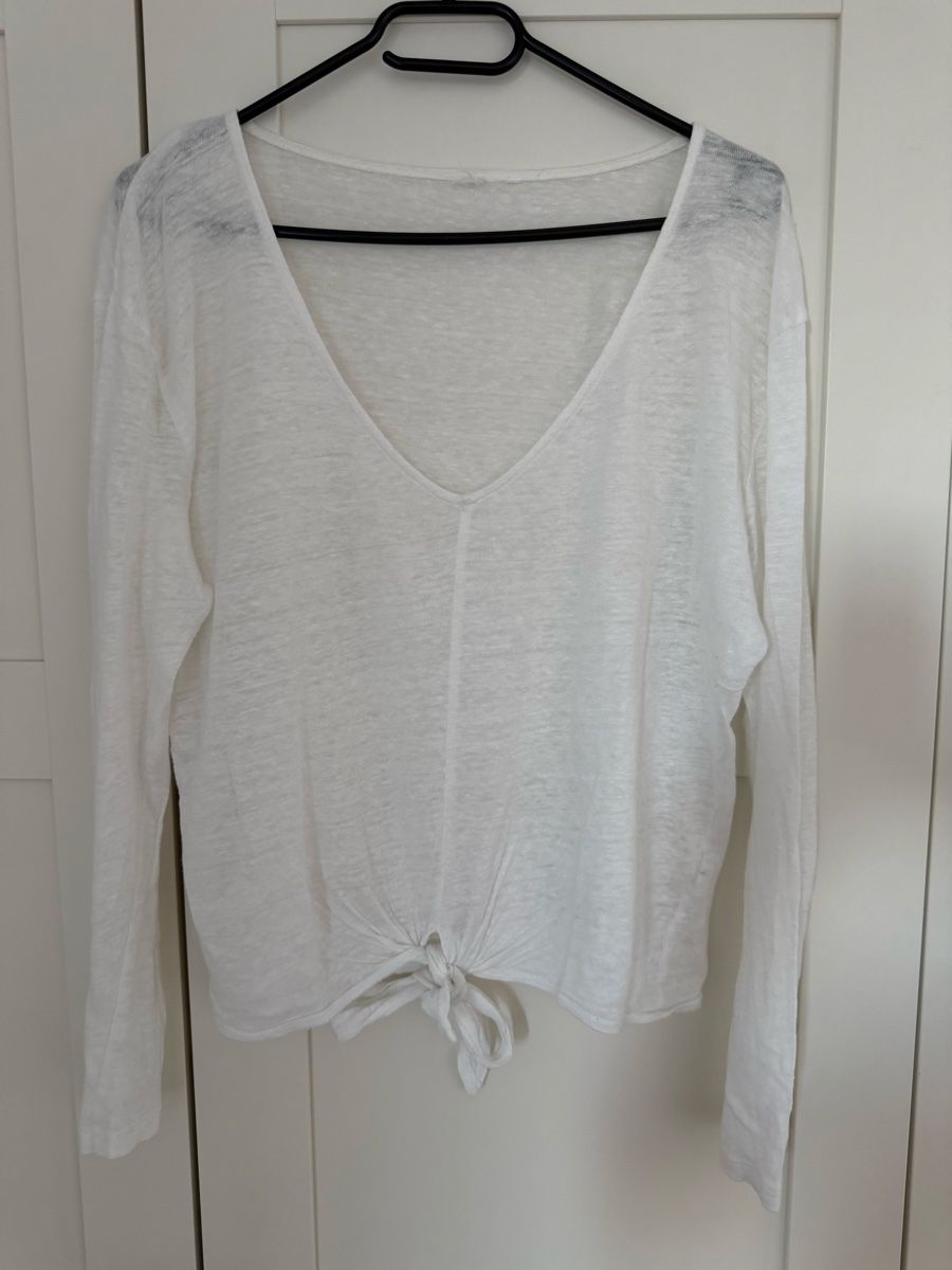 Maglioni & Felpe: Damen Oberteil weiss Grösse M | leinenstyle – Usato da Winterthur venduto da saram26