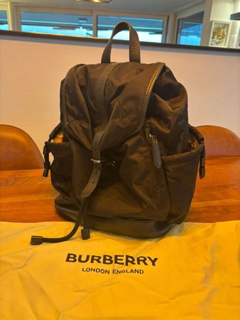 Burberry Wickelrucksack / Baby Backpack – Unisex, inkl. Wick