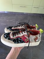 Desigual Turnschuhe, Gr. 37, bunt gemustert