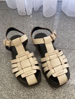 Sandalen Damen Leder beige Grösse 38 guter Zustand