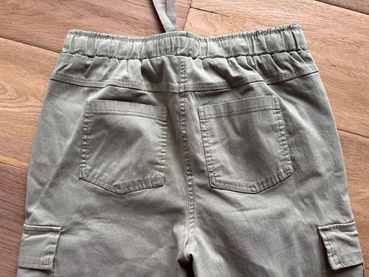 Pantaloni: Cargo Hose olivgrün mit elastischem Bund M – Nuovo (secondo la descrizione) da Hendschiken venduto da Uraniali 4