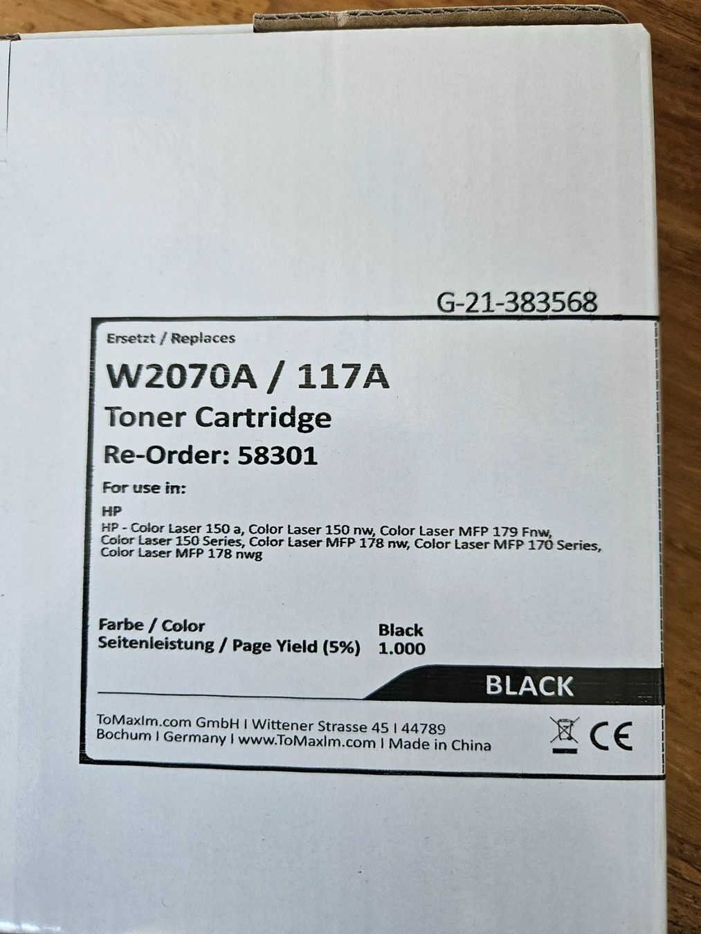 Hewlett Packard Druckerpatronen & Toner: Tonerkartuschen – Neu und originalverpackt aus Fehraltorf von Joggel3 1
