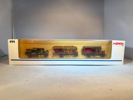 Märklin 1893 Oldtimer-Set Feuerwehr verm, Mercedes H0 1/87